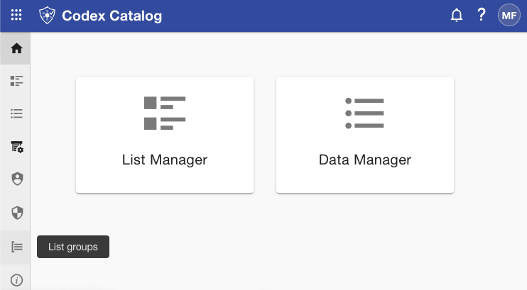 Sidebar List Groups