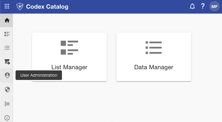 User Admin icon
