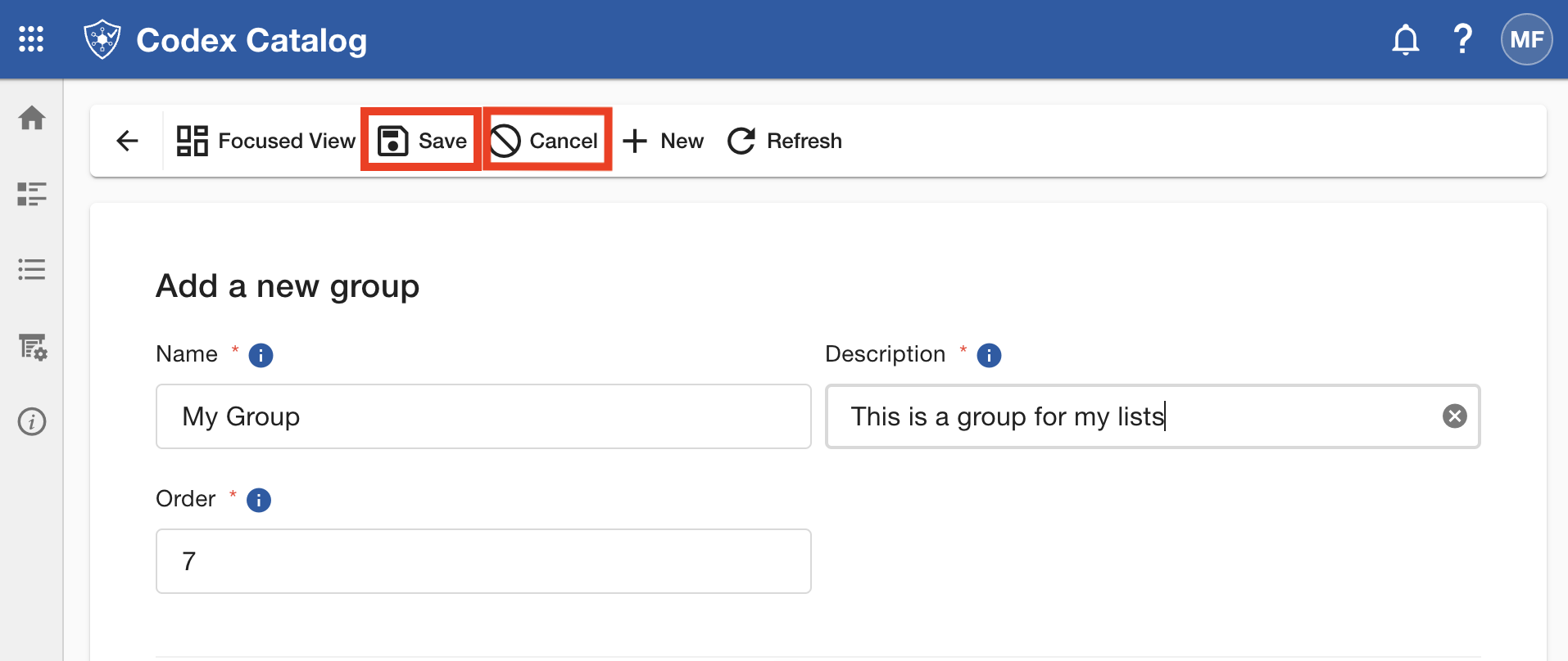 List Groups
