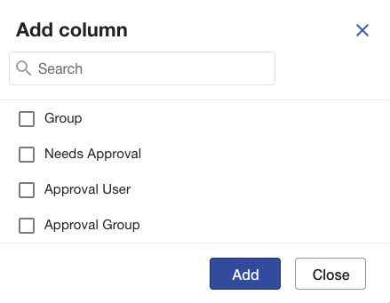 Add column
