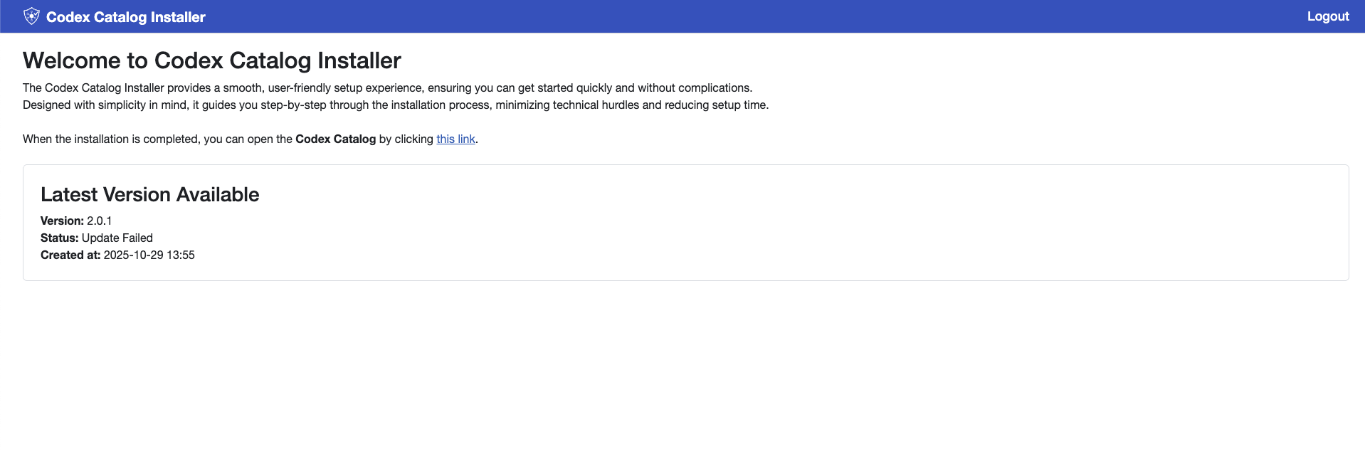 FAQ: failed update