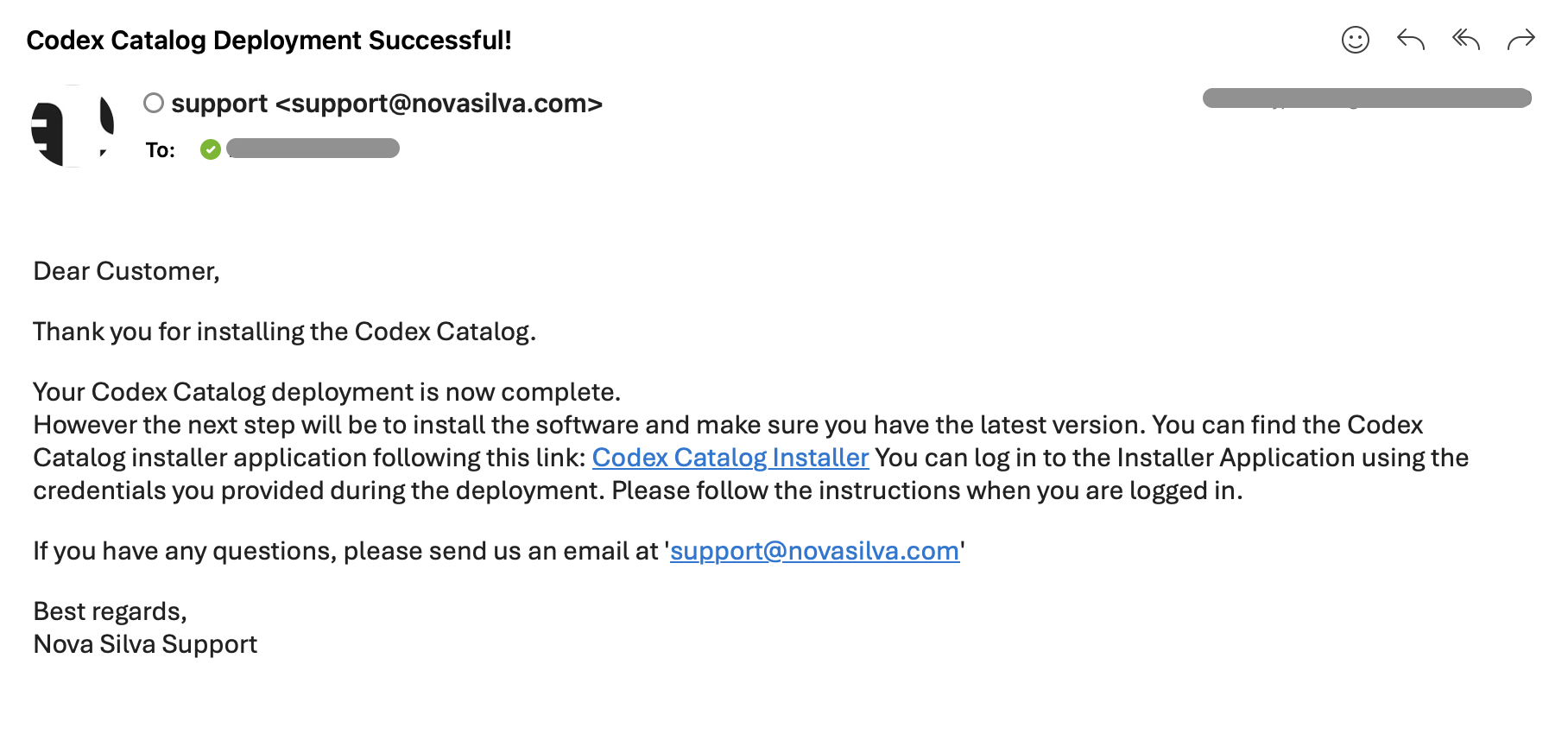 The Instaler: email